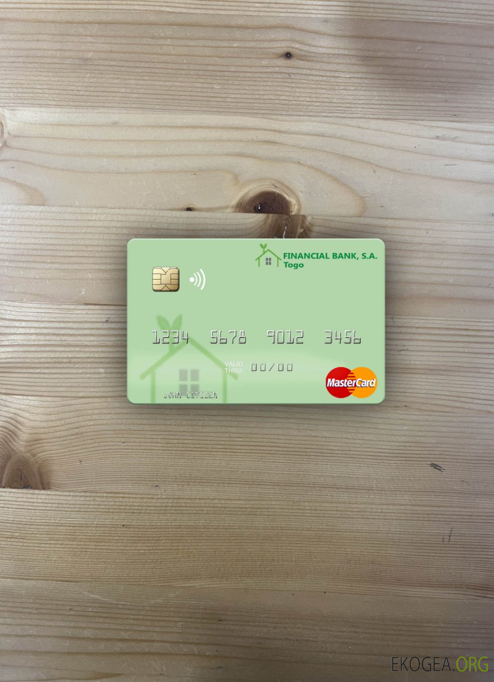 Photolook mastercard de la Banque Financière du Togo